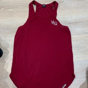 VQFIT scallop tank top